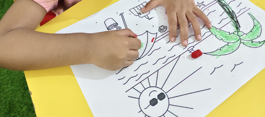 Discover how creative learning with art boosts brain power and skills at DD Public School – the best CBSE school in Pithuwala.