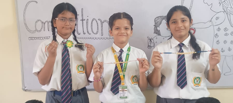 Creative Rakhi-Making Fun School in Pithuwala
