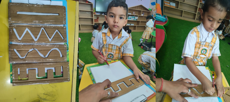 Joyful Pre-Writing Tracing Activity