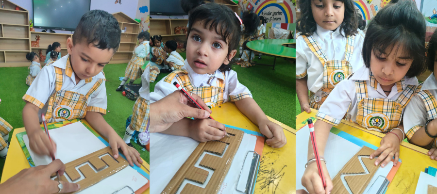 Joyful Pre-Writing Tracing Activity