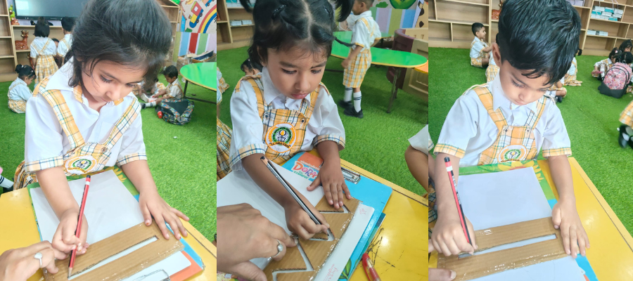 Joyful Pre-Writing Tracing Activity