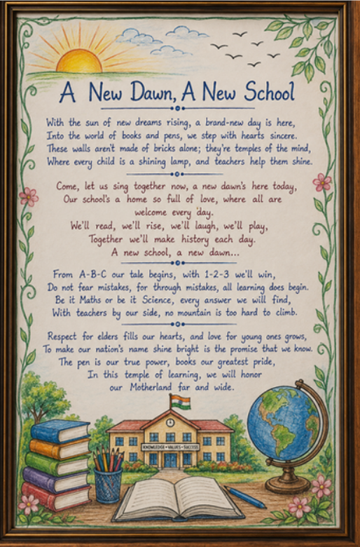 A New Dawn A New School