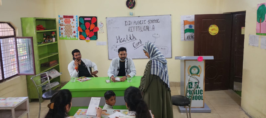 Healthy Habits Through School Health Camp