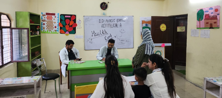 Healthy Habits Through School Health Camp
