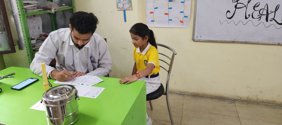 Healthy Habits Through School Health Camp