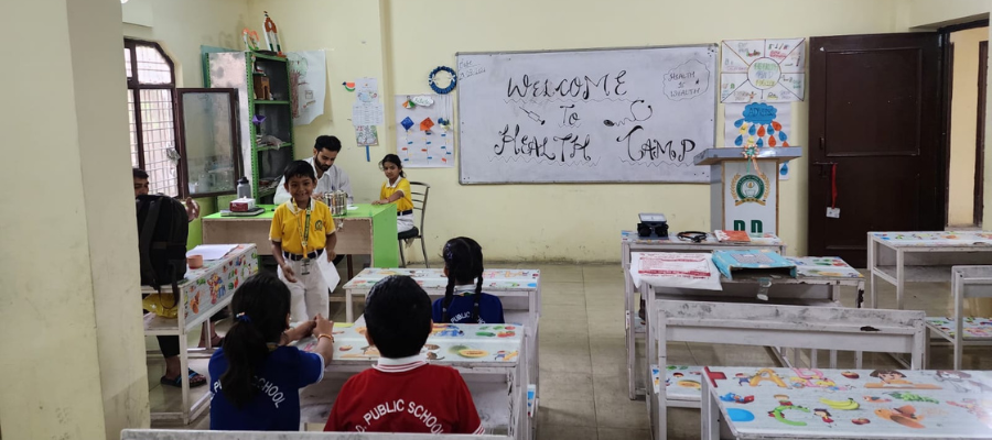 Healthy Habits Through School Health Camp